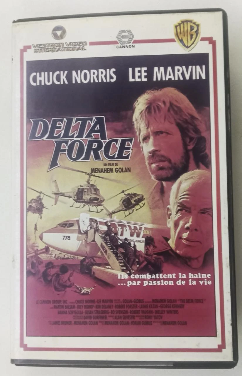 VHS Delta Force – Chuck Norris, Lee Marvin